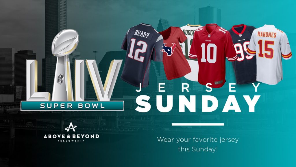 Super Bowl Sunday Sunday, February 2nd Above and Beyond Fellowship